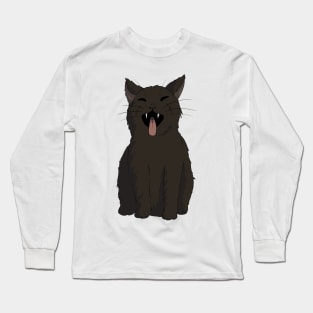 Angry cat Long Sleeve T-Shirt